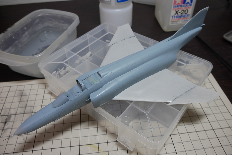 ハセガワ 1/72 F-4EJ改 ”302SQスペシャル” 製作4: 飛行機プラモしか
